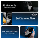 Kitten Mandala Glass Case for Realme P4 Power 5G