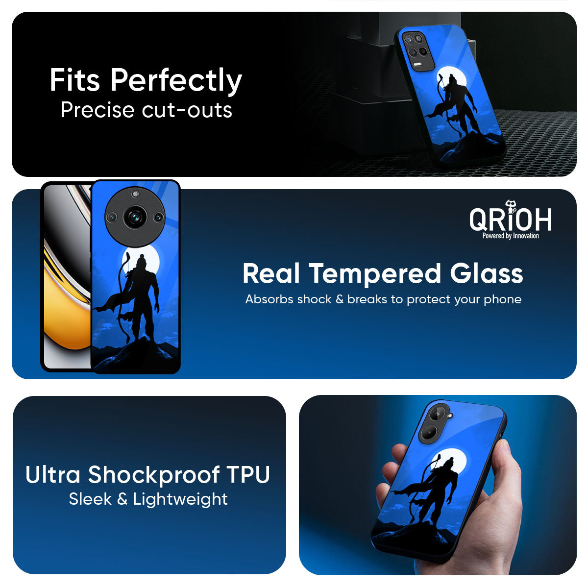 God Glass Case for Realme 14 Pro 5G