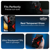 Modern Camo Abstract Glass Case for Realme Narzo 80 Lite 5G
