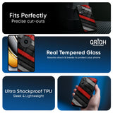 Soft Wooden Texture Glass Case for Realme P3 5G