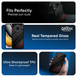 Modern Abstract Glass Case for Realme 14 5G
