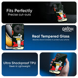 Astronaut on Mars Glass Case for Realme 14 5G