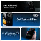 Black Soul Glass Case for Realme 14 5G