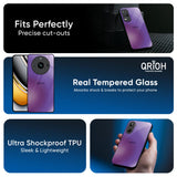 Ultraviolet Gradient Glass Case for Realme 15x 5G
