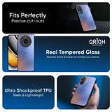 Blue Aura Glass Case for Realme Narzo 80 Lite 5G