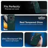 Olive Glass Case for Realme 15x 5G