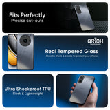 Space Grey Gradient Glass Case for Realme 14 5G