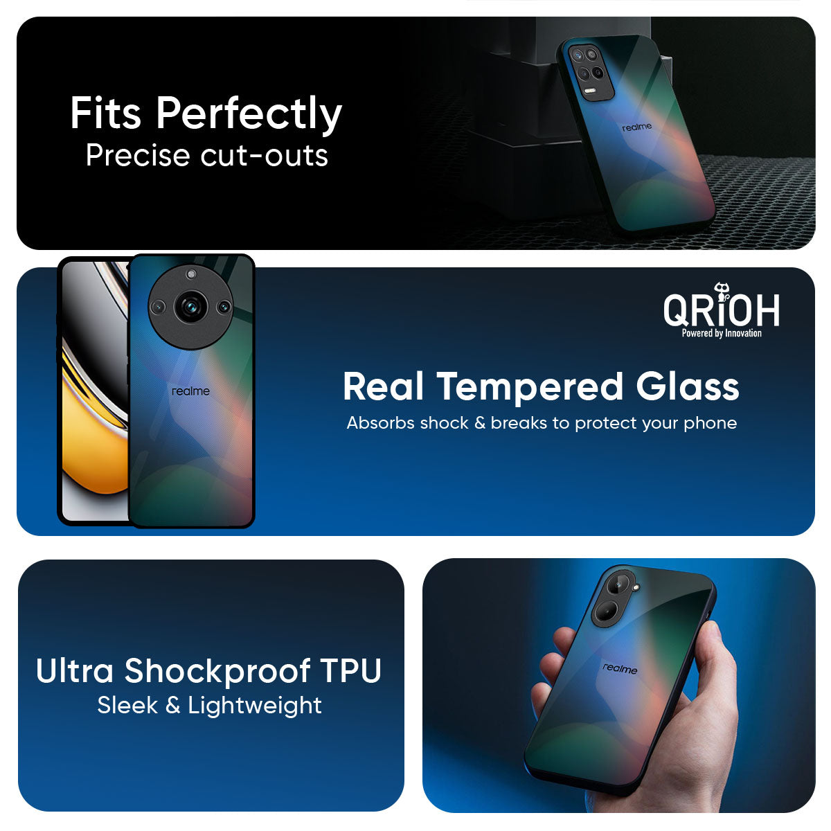 Forecasting Ocean Glass Case for Realme 15 Pro 5G