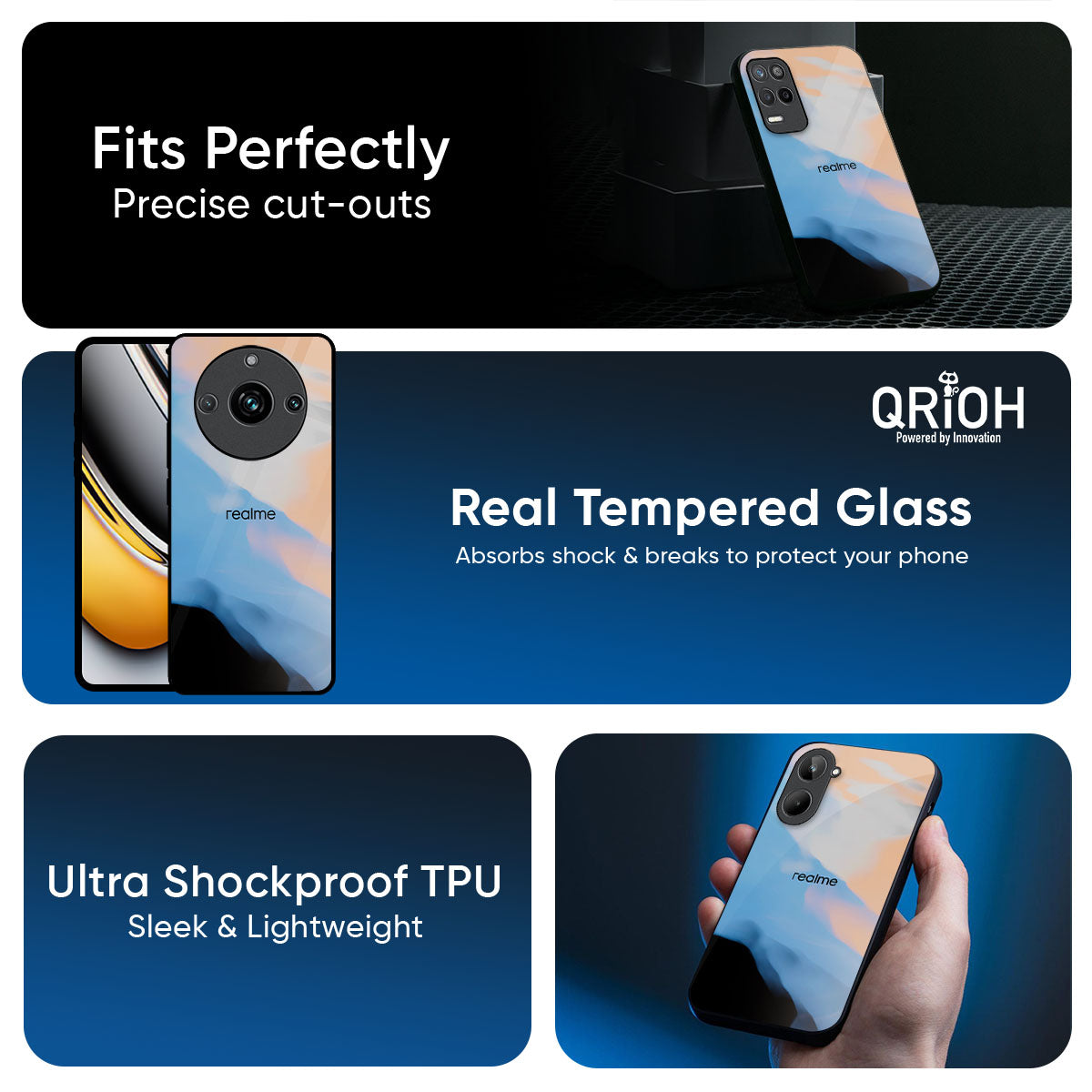 Winter Mountain Glass Case for Realme 16 Pro Plus 5G
