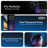 Pink Smudge Glass Case for Realme 14 5G