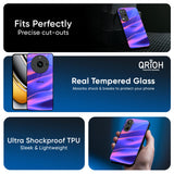 Colorful Dunes Glass Case for Realme 14 5G