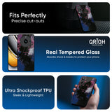 Smudge Brush Glass case for Realme 15T 5G