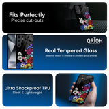 Rose Flower Bunch Art Glass Case for Samsung Galaxy M16 5G