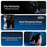 Night Sky Star Glass Case for Samsung Galaxy M16 5G