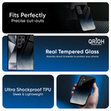 Black Aura Glass Case for Samsung Galaxy F17 5G
