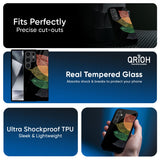 Colorful Leaves Glass Case for Samsung Galaxy M16 5G