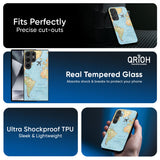 Travel Map Glass Case for Samsung Galaxy A37 5G