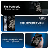 Brave Lion Glass Case for Samsung Galaxy F17 5G
