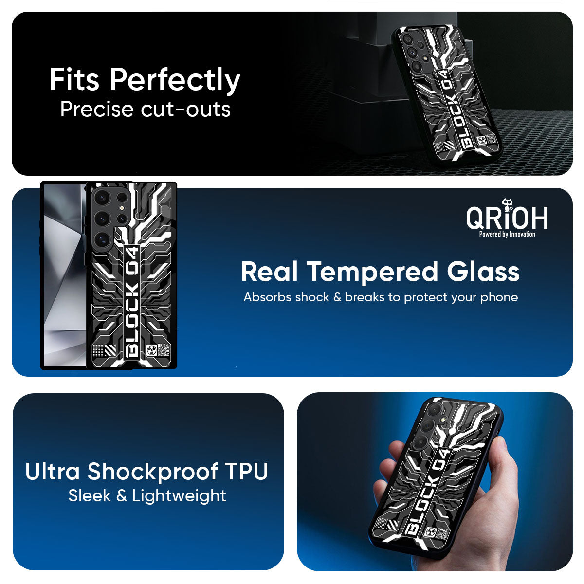 Monochrome Magic Glass Case for Samsung Galaxy S26 Ultra 5G