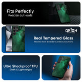 Emerald Firefly Glass Case For Samsung Galaxy M16 5G
