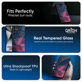 Moon Night Glass Case For Samsung Galaxy M17 5G
