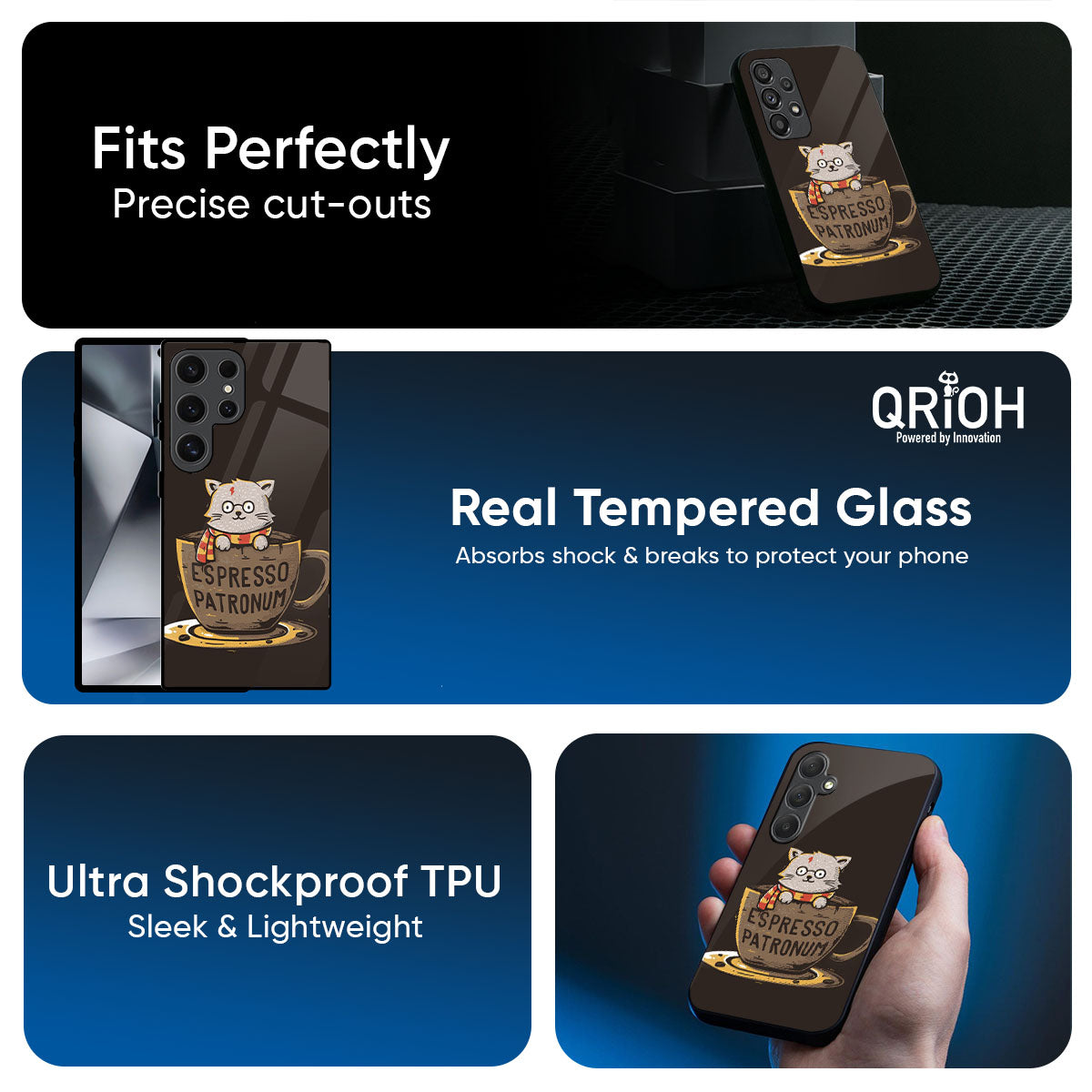 Tea With Kitty Glass Case For Samsung Galaxy A57 5G