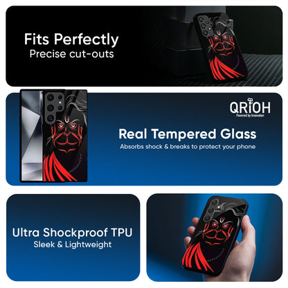 Lord Hanuman Glass Case For Samsung Galaxy A57 5G