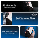 Marble Collage Art Glass Case For Samsung Galaxy F17 5G