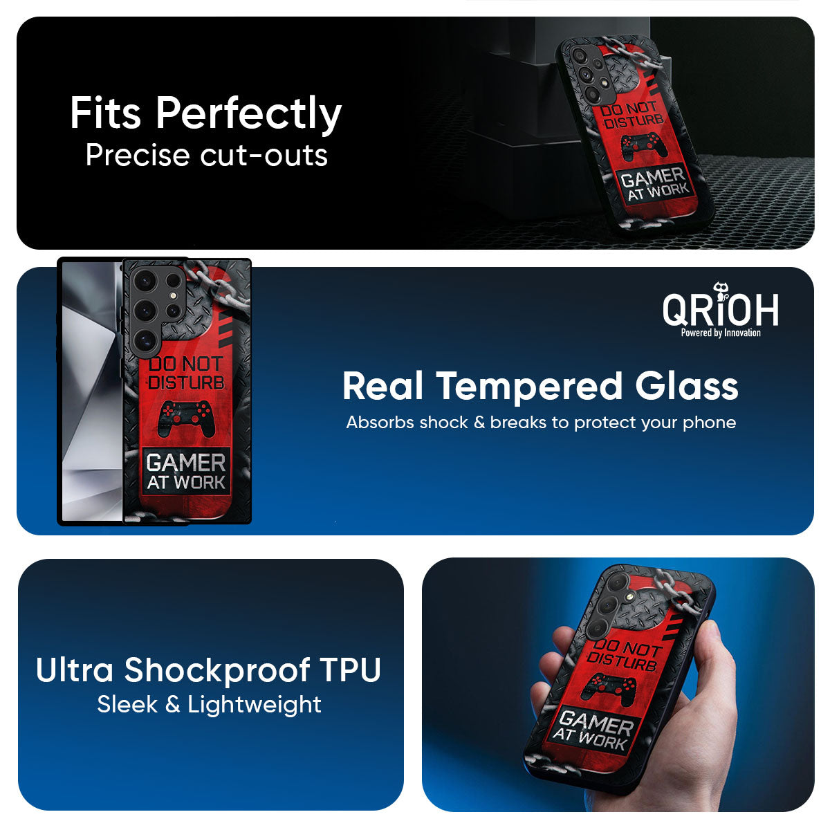 Do No Disturb Glass Case For Samsung Galaxy M56 5G