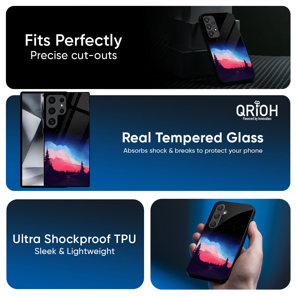 Drive In Dark Glass Case For Samsung Galaxy M56 5G