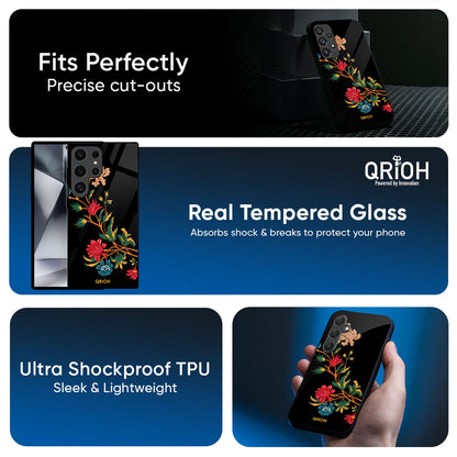 Dazzling Art Glass Case for Samsung Galaxy M56 5G