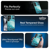 Sea Water Glass Case for Samsung Galaxy M16 5G