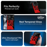 I Am A King Glass Case for Samsung Galaxy S25 Edge 5G