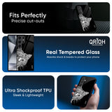 Kitten Mandala Glass Case for Samsung Galaxy M16 5G