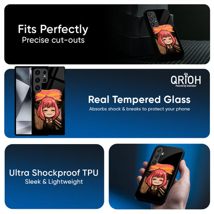 Spy X Family Glass Case for Samsung Galaxy A57 5G