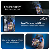 Branded Anime Glass Case for Samsung Galaxy M17 5G