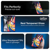 Monkey Wpap Pop Art Glass Case for Samsung Galaxy S26 Plus 5G