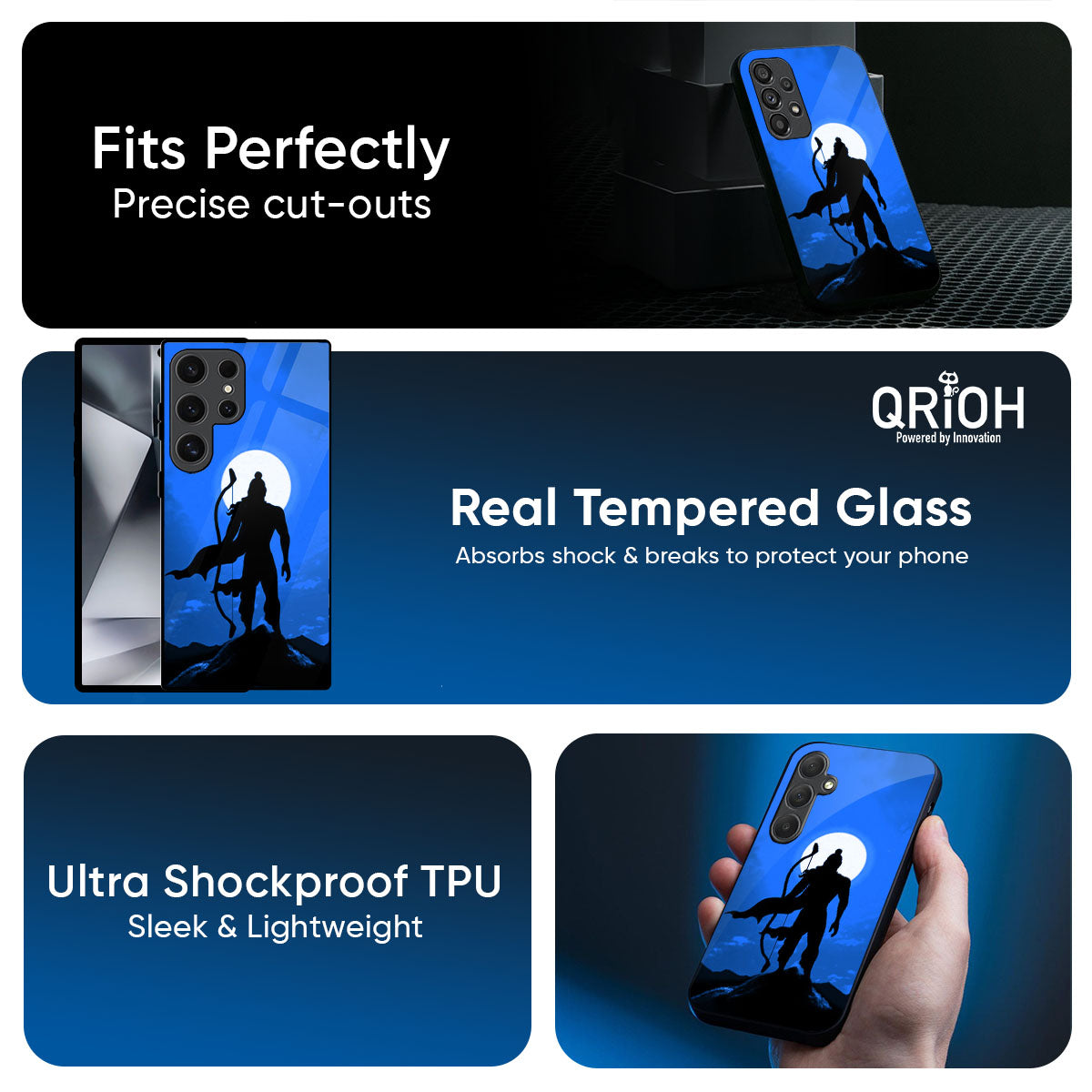 God Glass Case for Samsung Galaxy A57 5G