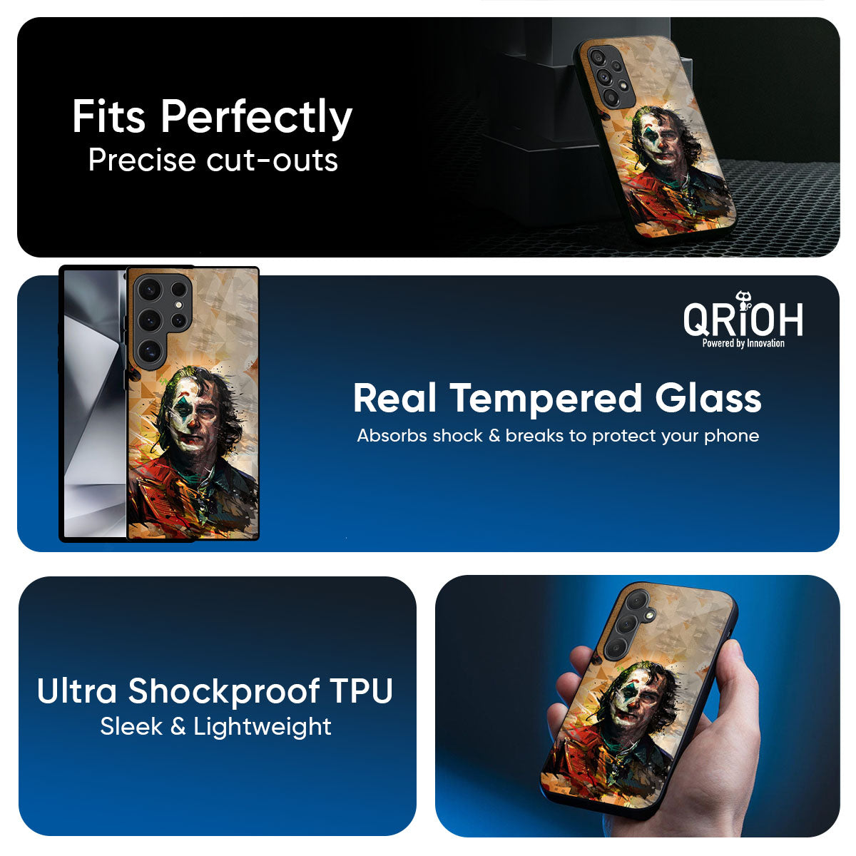 Psycho Villain Glass Case for Samsung Galaxy M56 5G
