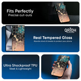 Bronze Texture Glass Case for Samsung Galaxy M17 5G