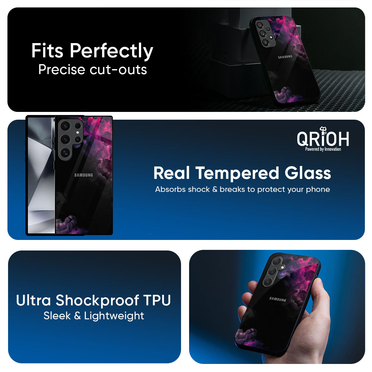 Pink Bust Glass Case for Samsung Galaxy M56 5G
