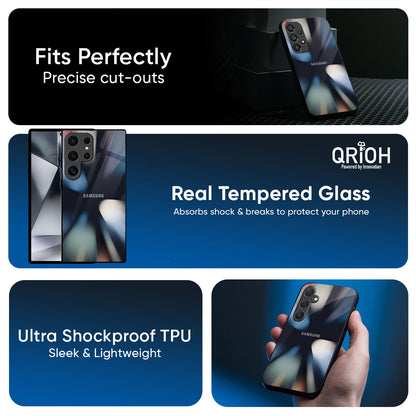 Colorful Illusion Glass Case for Samsung Galaxy M56 5G