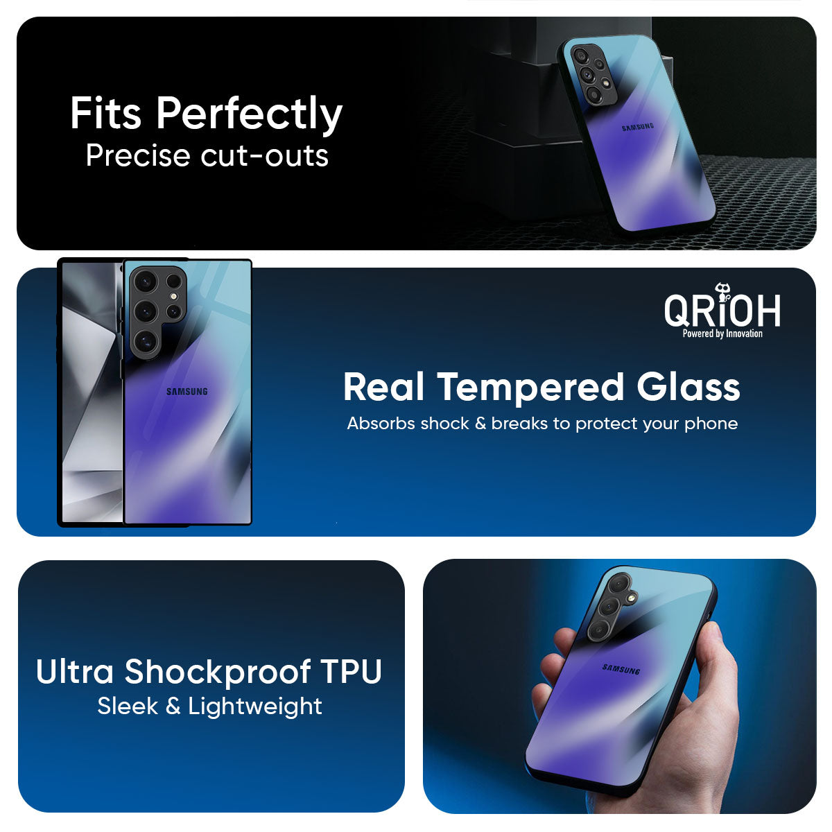 Mystical Gradient Glass Case for Samsung Galaxy S26 Ultra 5G