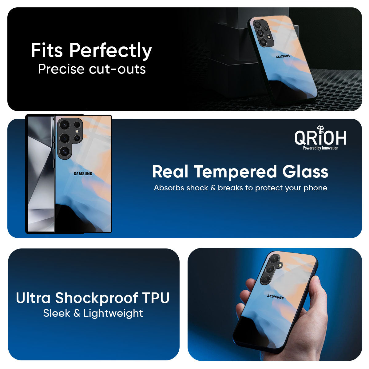 Winter Mountain Glass Case for Samsung Galaxy A57 5G