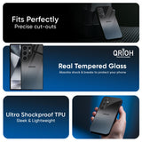 Dramatic Grey Glass Case for Samsung Galaxy S26 Plus 5G