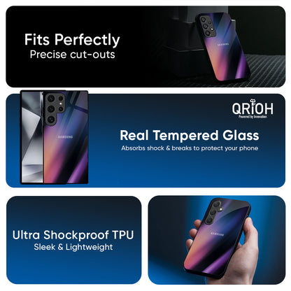 Color Fluid Glass Case for Samsung Galaxy M56 5G