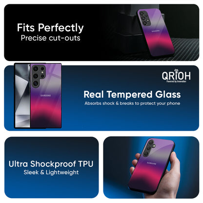 Pink Horizon Glass Case for Samsung Galaxy M56 5G