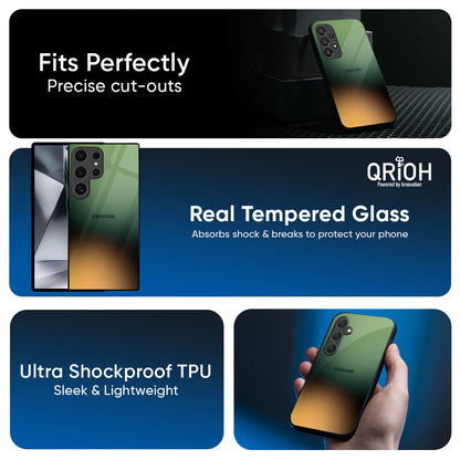 Blurry Forest Glass Case for Samsung Galaxy M56 5G