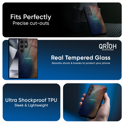 Rusty Gradient Glass Case for Samsung Galaxy M56 5G