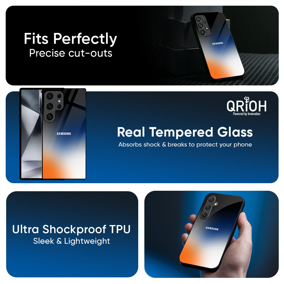 Magic Shade Glass Case for Samsung Galaxy A57 5G
